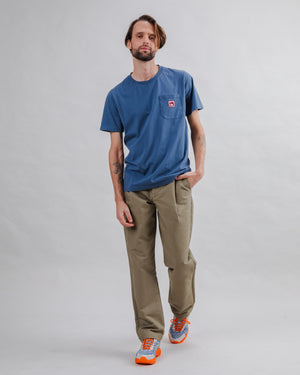 Brava Gum Label T-shirt Indigo