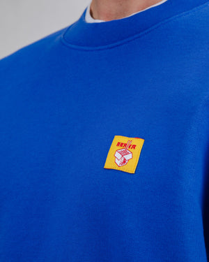 Noodles Label Sweatshirt Klein Blue