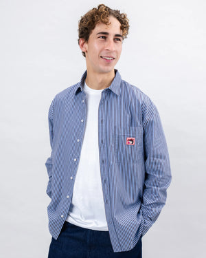 Relaxed Stripes Brava Gum Shirt