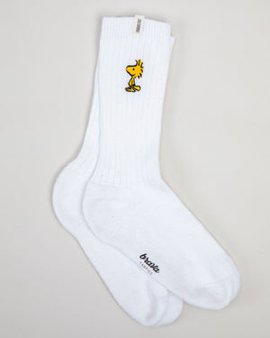 Peanuts Woodstock Socks White