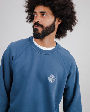 Asis Percales Tigris Sweatshirt Blue