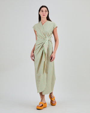 Sardinas Kimono Dress Yellow