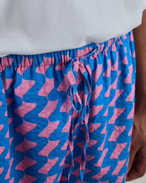 Gum Bali Loose Shorts Blue