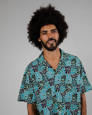 Spring Aloha Shirt Beige