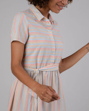 Sunset Short Dress Apricot
