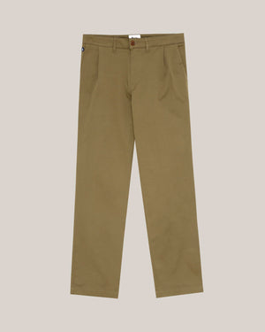 Pleated Chino Camel