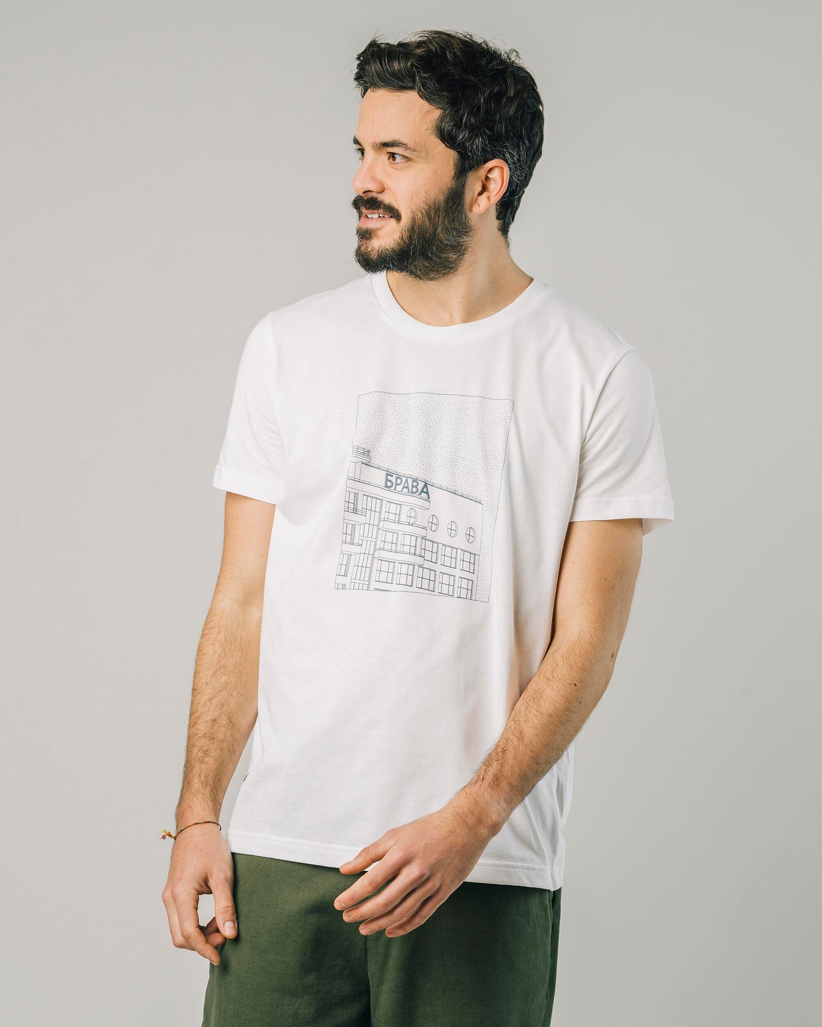 District T-Shirt White