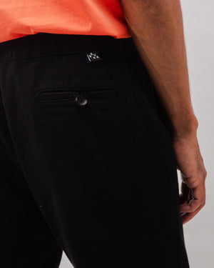 Comfort Chino Cotton Pants Black