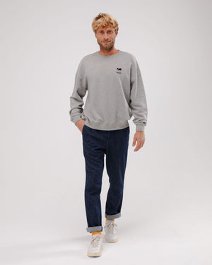 Kodak Color Oversize Sweatshirt Grey 