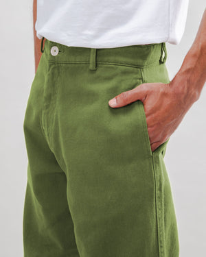 Carpenter Cotton Twill Pants Green