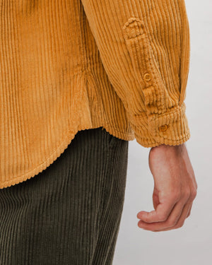 Corduroy Overshirt Camel