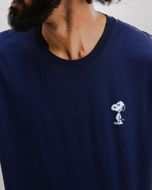 Peanuts Snoopy T-shirt Navy