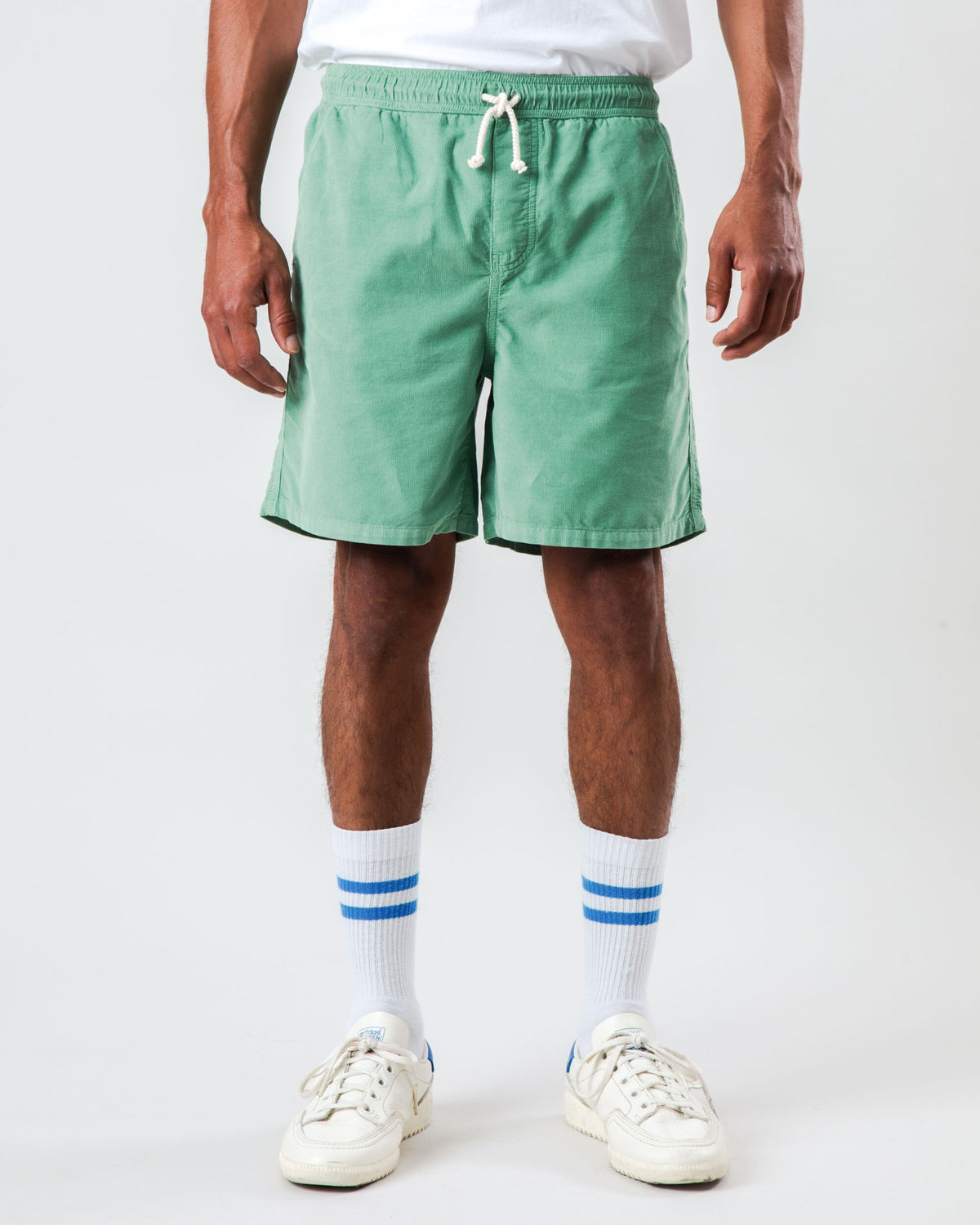 Baby Cord Short Light Green