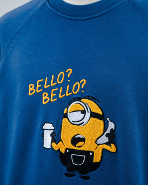 Minions Bello Bello Sweatshirt Blue