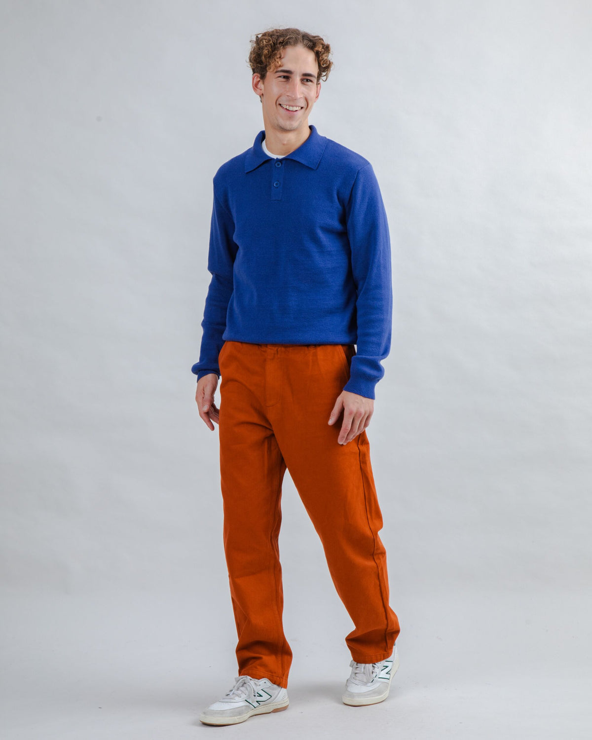 Loose Relaxed Pants Brown