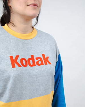 Kodak Block Rounded Sweatshirt Multicolor 