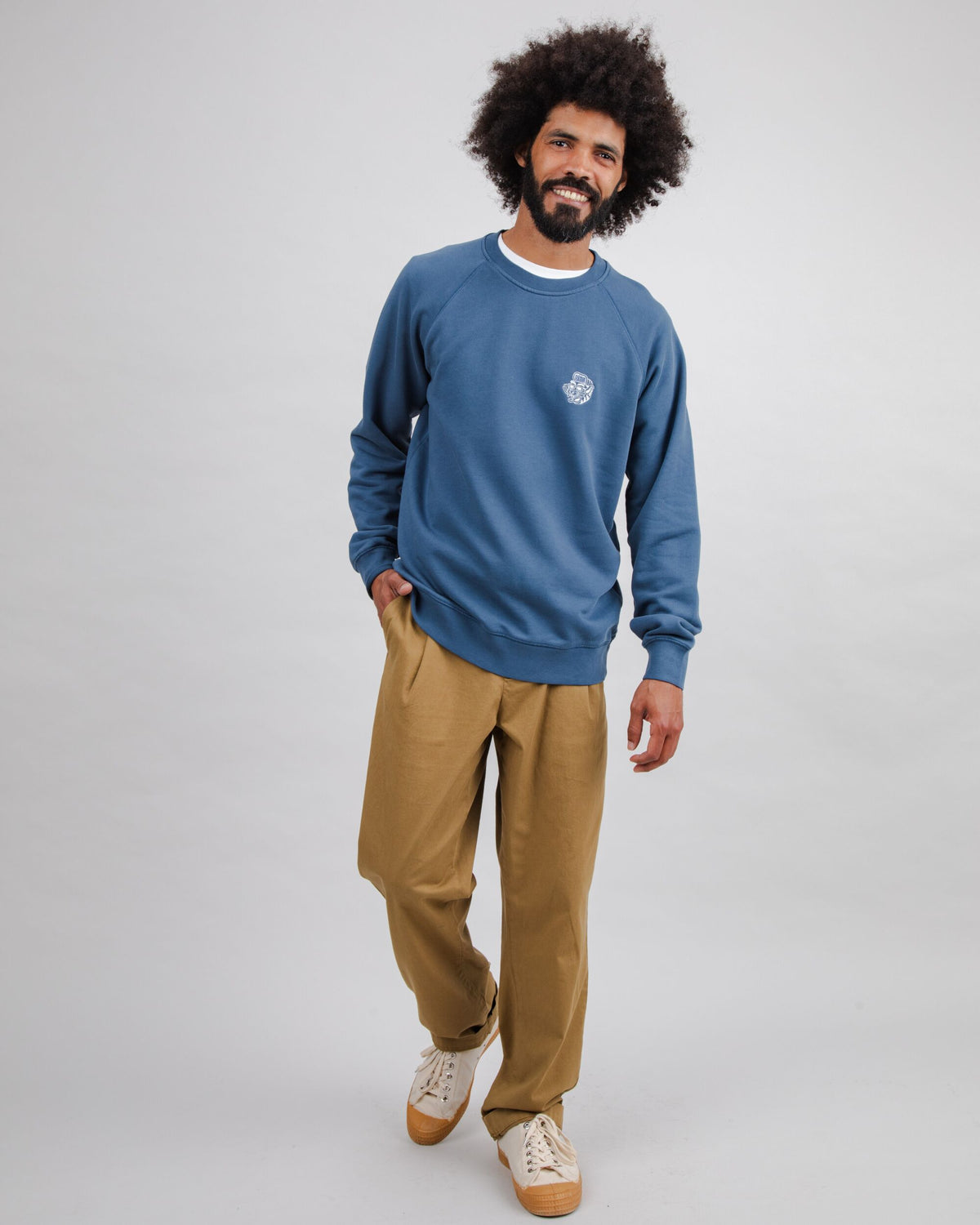 Asis Percales Tigris Sweatshirt Blue
