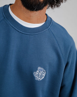 Asis Percales Tigris Sweatshirt Blue