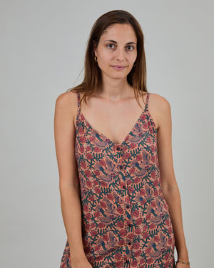 Passerine Strap Long Dress Coiro