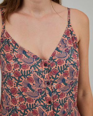 Passerine Strap Long Dress Coiro