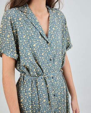 Peanuts Woodstock Long Dress Navy