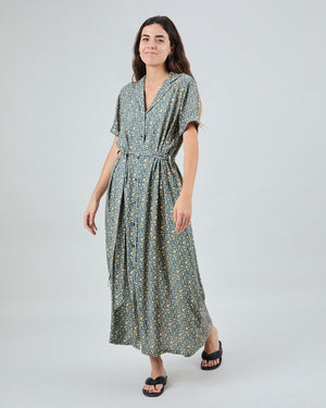 Peanuts Woodstock Long Dress Navy
