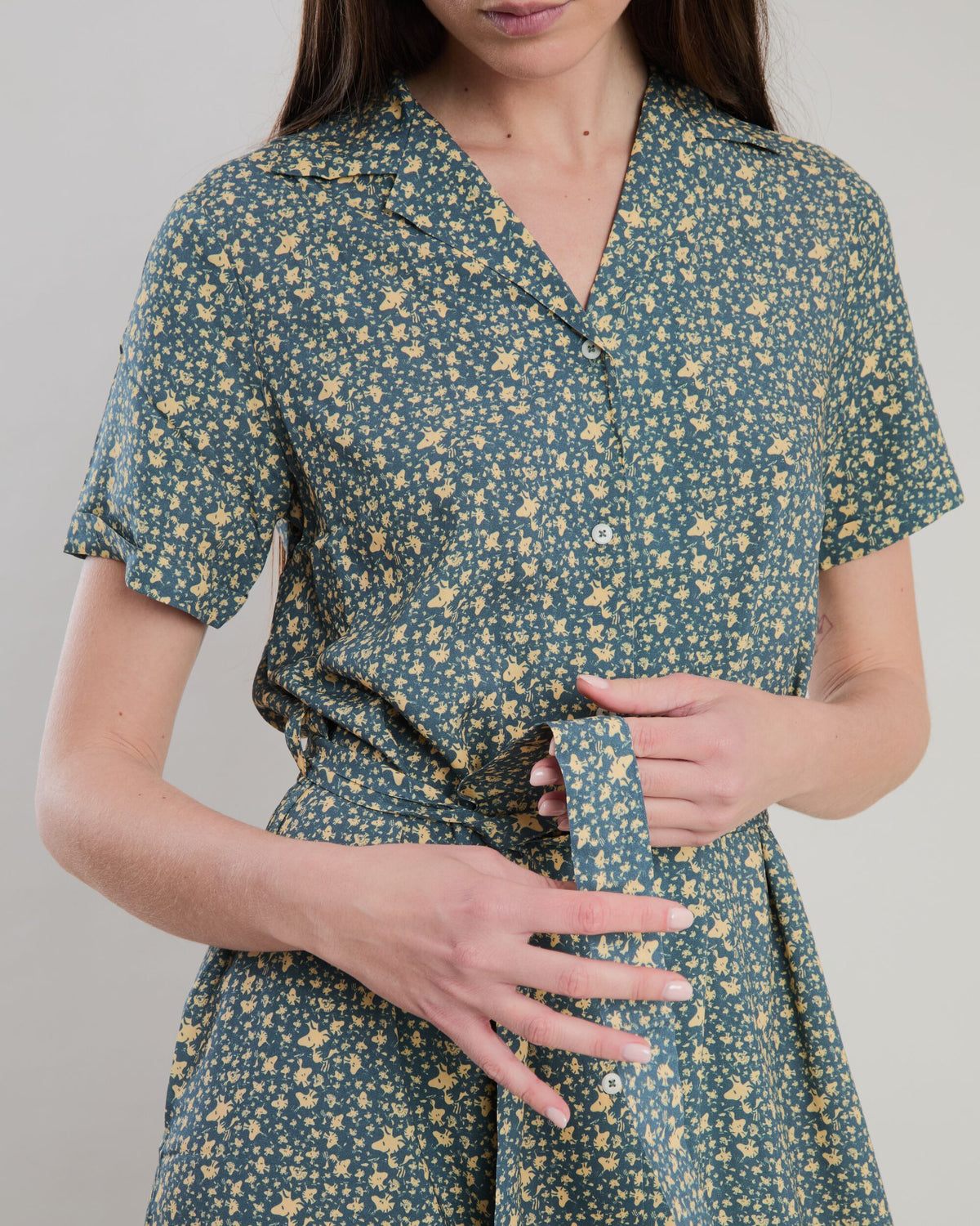 Peanuts Woodstock Long Dress Navy