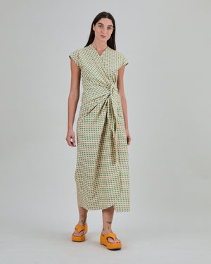 Sardinas Kimono Dress Yellow