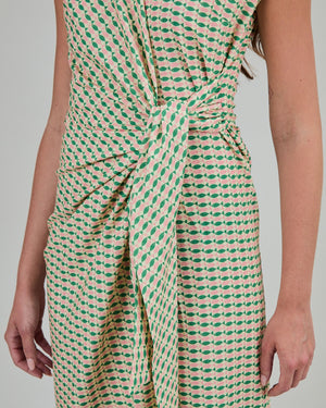 Sardinas Kimono Dress Yellow