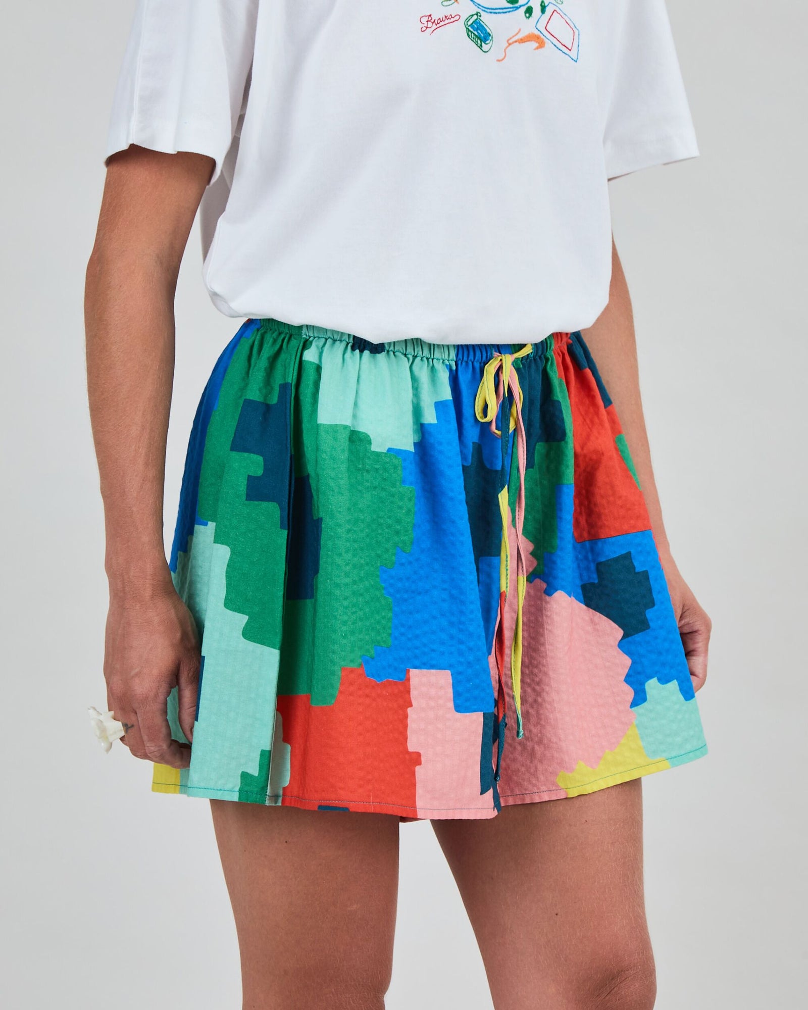 Maxi Flower Bali Loose Shorts