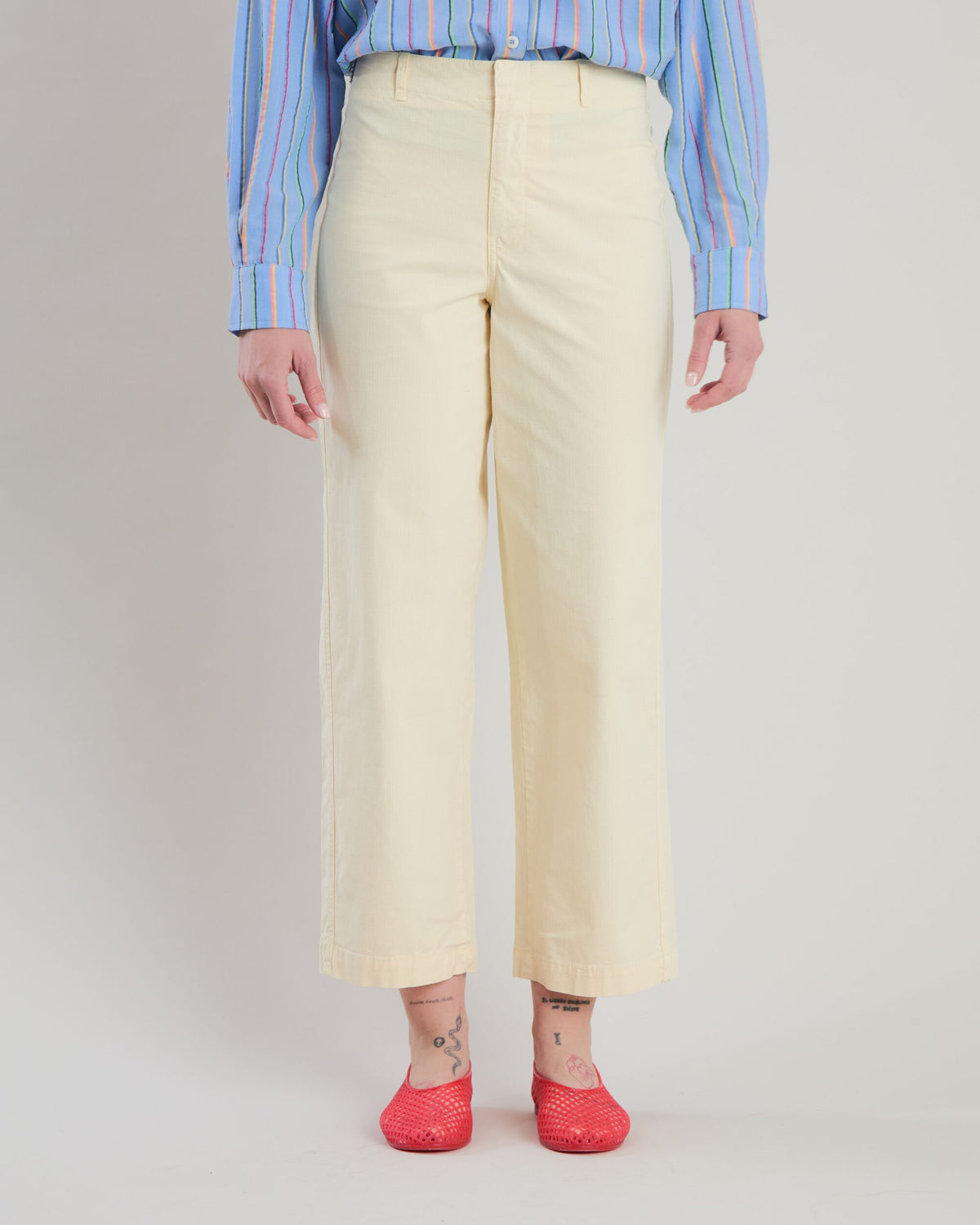 Barrel Pants Cream
