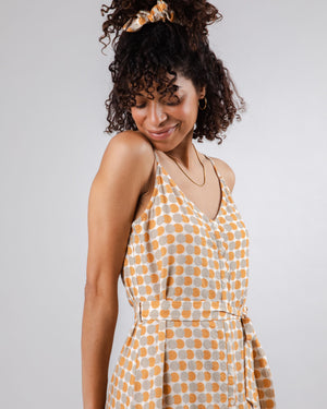 Eclipse Strap Dress Sand